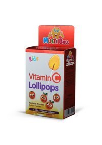 Multiball Vitamin C Portakal Yetişkin 7 Adet
