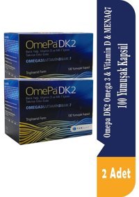 Ncs Dk2 Omega 3 & Vitamin D & Menaq7 Yetişkin 2x100 Adet