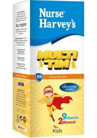 Nurse Harvey'S Multi-Tim Karışık Meyve Çocuk Vitamin Mineral 200 ml