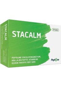 Stacalm Peptiline Bitkisel Yetişkin Mineral 30 Adet