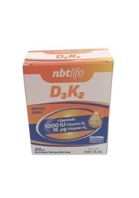 Nbtlife D3K2 Yetişkin 20 ml
