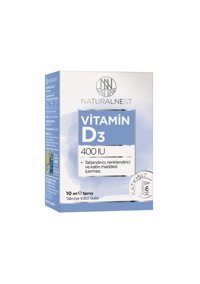 Naturalnest Vitamin D3 400 Iu Yetişkin 10 ml