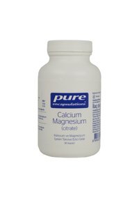 Pure Calcium Magnesium Bitkisel Yetişkin Mineral 90 Adet