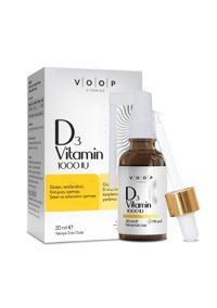 Voop D3 Vitamin Yetişkin 20 ml