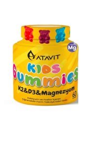 Atavit Kids Gummies Portakal Çocuk Vitamin Mineral 60 Adet