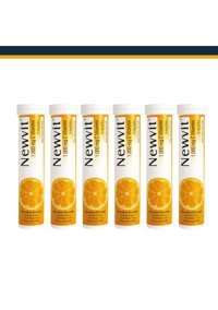 Newvit Vitamin C Portakal Yetişkin 6x20 Adet