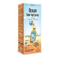 Ocean Balık Yağı Portakal Yetişkin Mineral 150 ml