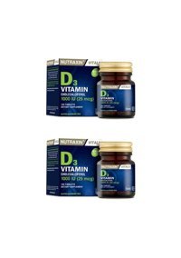 Nutraxin D3 Vitamin Yetişkin 2x120 Adet
