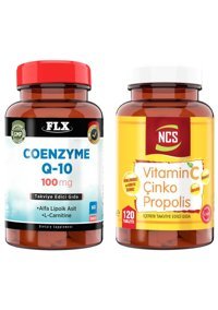 Flx Coenzyme Q 10 Afrika Sardunyası Turunçgil Yetişkin 60 Adet