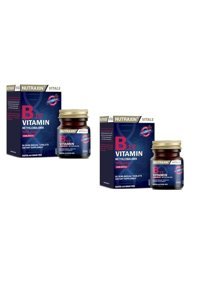 Nutraxin B12 Vitamin Kiraz Yetişkin 2x60 Adet