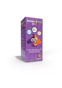 Sambu Kids Zinc Kara Mürver Ekstresi Çocuk Vitamin Mineral 150 ml