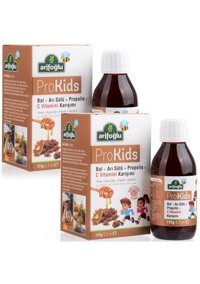 Arifoğlu Prokids Bal Arı Sütü Propolis ve Portakal Çocuk Vitamin 2x60 Adet