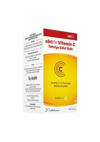 Nbt İlaç Vitamin C Yetişkin 30 Adet