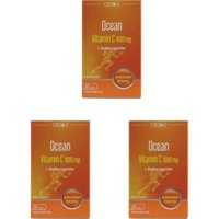 Ocean Vitamin C Kuşburnu Turunçgil Yetişkin 3x30 Adet