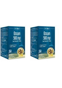 Ocean Balık Yağı Limon Çocuk Yetişkin Mineral 2x60 Adet