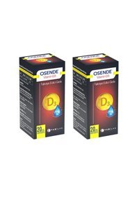 Osende Vitamin D3 Yetişkin 2x20 Adet