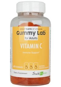 Suda Vitamin Gummy Lab Vitamin C Portakal Yetişkin 60 Adet