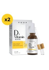 Voop D3 Vitamin Yetişkin 2x20 Adet
