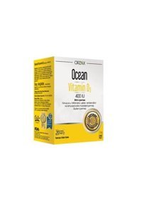 Ocean Vitamin D3 400 Iu Çocuk Yetişkin 20 ml