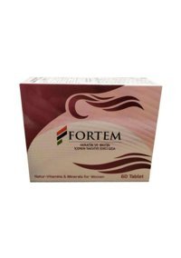 Fortem Keratin Biotin Bitkisel Yetişkin Mineral 50 Adet