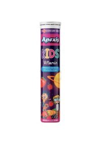Apexis Kids Vitamin Ahududu Çilek Çocuk Vitamin 22 Adet