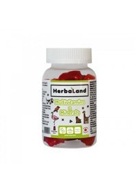 Herbaland Multivitamin & Minerals Çilek Turunç Çocuk Vitamin Mineral 60 Adet