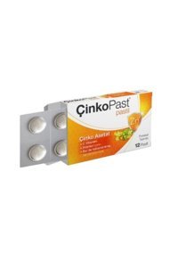 Çinkopast C Vitamini Ihlamur Bal Ihlamurlu Yetişkin 12 Adet