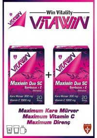 Vitawin Maxiwin Duo Sc Karamürverli Yetişkin 2x20 Adet