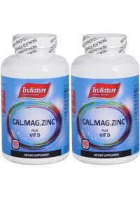 True Nature Cal.Mag.Zınc Plus Vıt D Yetişkin 2x180 Adet