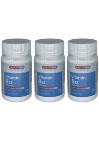 Nutrivita Nutrition Vitamin B12 Yetişkin 3x120 Adet