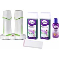Vivol 2+1 Roll-On Ağda Makinesi + 2xAzulen Kartuş Ağda + Ağda Bezi + Temizleme Yağı