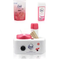 İnci Ağda 2+1 Kombine Ağda Makinesi + Pudra İnci Ağda + Spatula