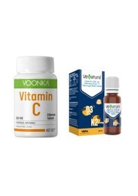Voonka Vitamin C-D3K2 Yetişkin 20 ml