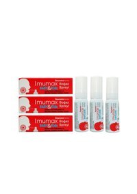 Imuneks Imumax Bal Kara Mürver Çocuk Vitamin Mineral 3x20 ml