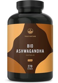 True Nature Bio Ashwagandha Yetişkin Mineral 270 Adet