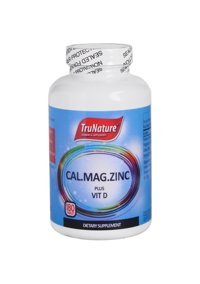 True Nature Cal.Mag.Zınc Plus Vıt D Yetişkin 180 Adet