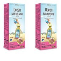 Ocean Balık Yağı Karışık Meyve Çocuk Yetişkin Mineral 2x150 ml