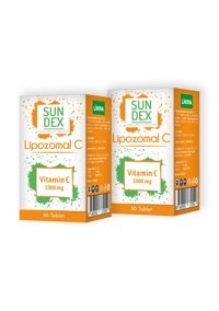 Sundex Lipozomal C Yetişkin Mineral 2x30 Adet