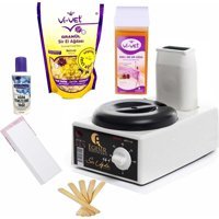 Egesir 1+1 Ağda Makinesi Seti Ağda Makinesi + Naturel Granül Ağda + Ağda Temizleme Yağı + 10M Ağda Bezi + 5xSpatula