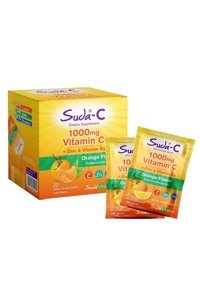Suda Vitamin C Limonlu Mangolu Portakallı Yetişkin 20 Adet