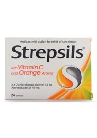 Strepsils Vitamin C Portakallı Yetişkin 24 Adet