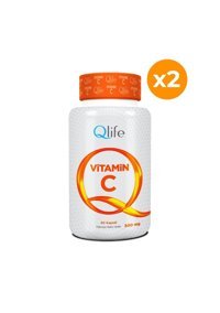 Qlife Vitamin C Yetişkin 2x60 Adet