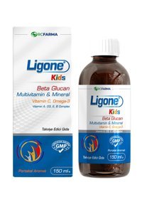 Ligone Beta Glucan Portakal Çocuk Vitamin 150 ml