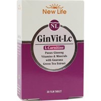 New Life GinVit-Lc L-Karnitin 30 Tablet