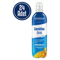 Supplementler Ananas Aromalı L-Karnitin 24x500 ml Sıvı