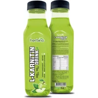 Herbina Yeşil Elma Aromalı L-Karnitin 500 ml Sıvı