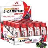 Powertech Thermotech Karadut Aromalı L-Karnitin 20 Shot