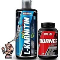 Hardline Nutrition Thermo Karpuz Aromalı L-Karnitin 1000 ml Sıvı + Burner 120 Kapsül