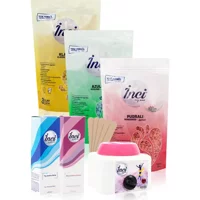 İnci 1+1 Boncuk Ağda Makinesi + 3xBoncuk Ağda + Spatula + 2xTüy Azaltıcı Sprey