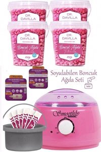 Dr.Davilla Soothly 1+1 Boncuk Ağda Makinesi + 4xBoncuk Ağda + 2xKarınca Yumurta Yağı + 6xTemizleme Mendili